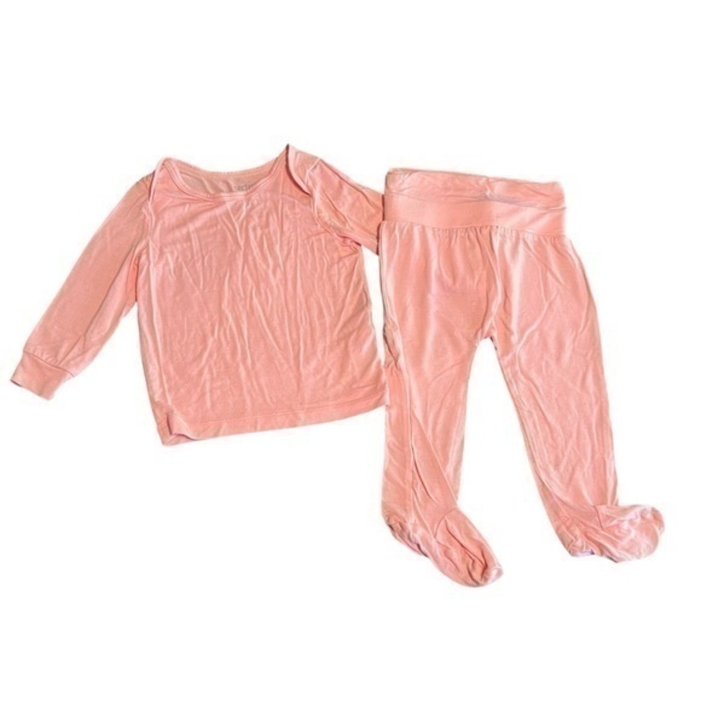 Carters Lenzing Set Footed pants long sleeve shirt 6 months super soft fabric